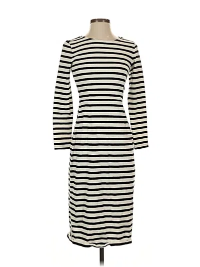 Pre-owned Jcrew Casual Dress In White