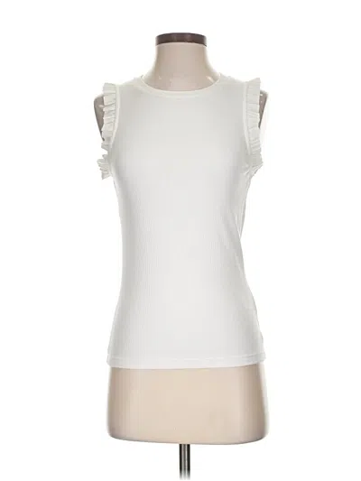 Pre-owned Jcrew Casual Dress In White