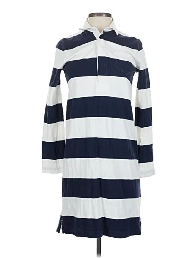 Pre-owned Jcrew Casual Dress In White