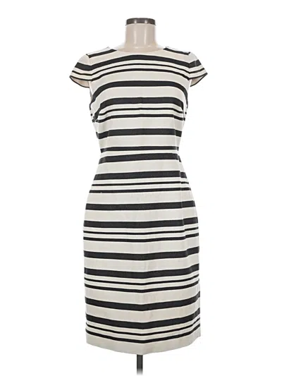 Pre-owned Jcrew Casual Dress In White