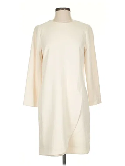 Pre-owned Jcrew Casual Dress In White