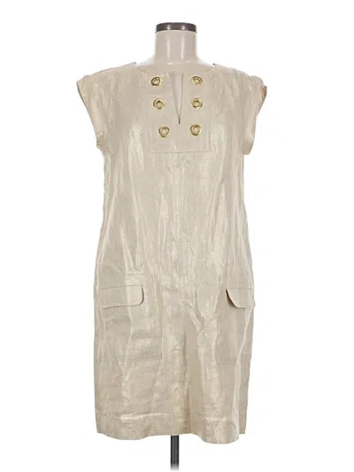 Pre-owned Jcrew Casual Dress In White