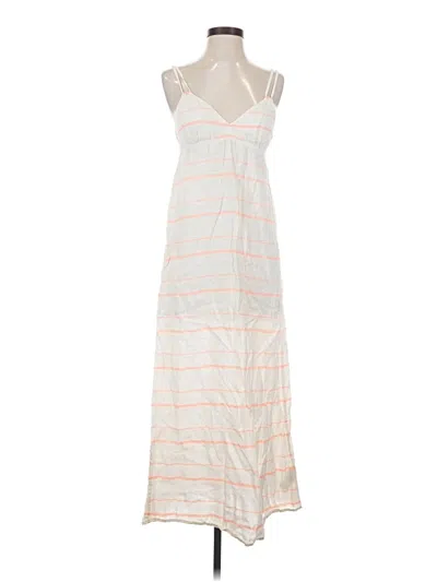 Pre-owned Jcrew Casual Dress In White