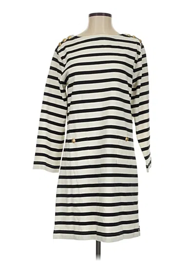 Pre-owned Jcrew Casual Dress In White