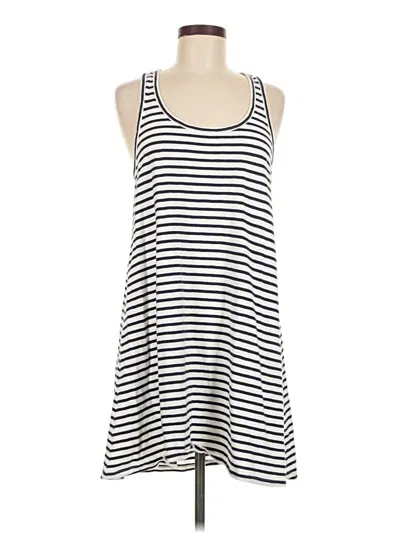 Pre-owned Jcrew Casual Dress In White