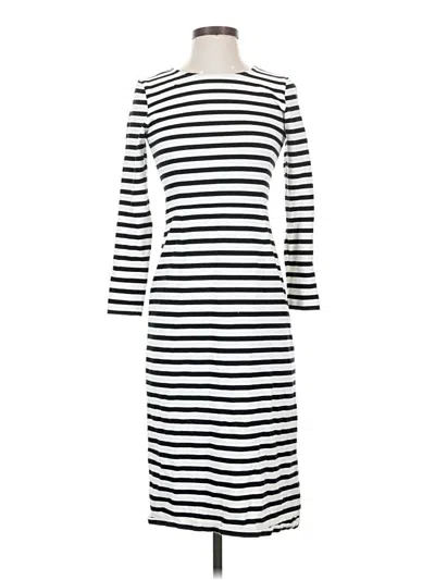 Pre-owned Jcrew Casual Dress In White