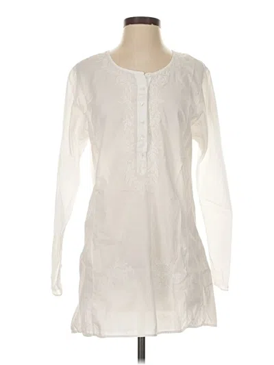 Pre-owned Jcrew Casual Dress In White