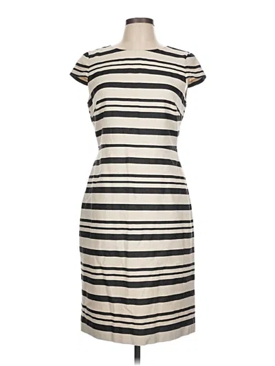 Pre-owned Jcrew Casual Dress In White