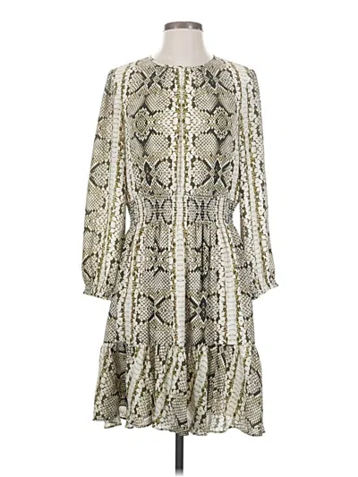 Pre-owned Jcrew Casual Dress In White