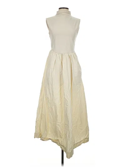 Pre-owned Jcrew Casual Dress In White