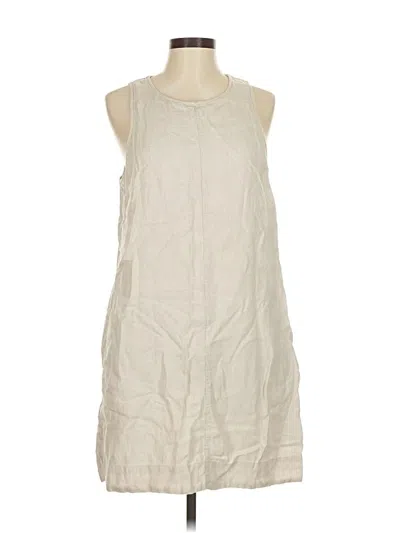 Pre-owned Jcrew Casual Dress In White