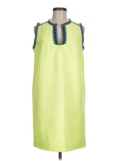 Pre-owned Jcrew Casual Dress In Yellow