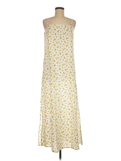 Pre-owned Jcrew Casual Dress In Yellow