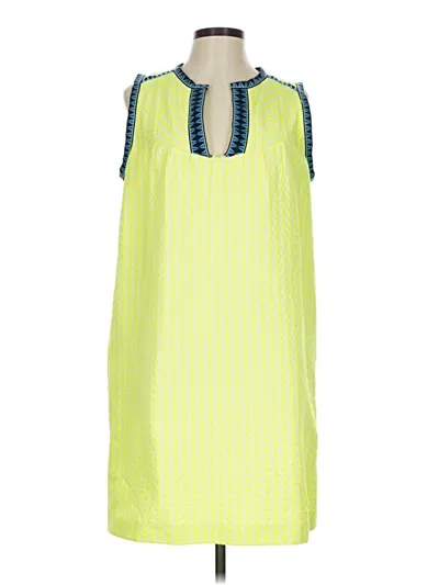 Pre-owned Jcrew Casual Dress In Yellow