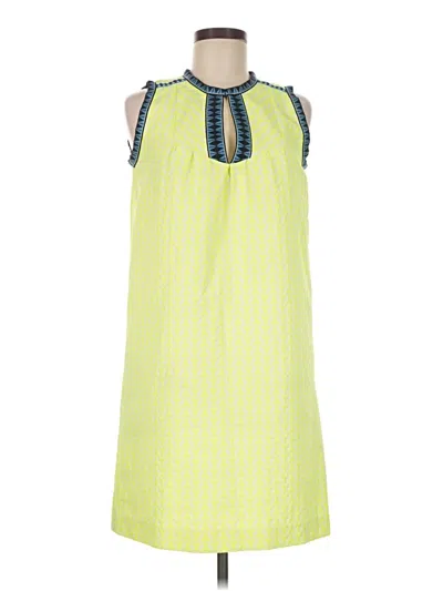 Pre-owned Jcrew Casual Dress In Yellow