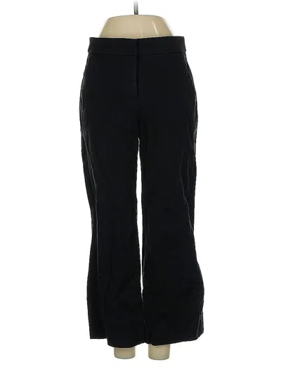 Pre-owned Jcrew Casual Pants In Black