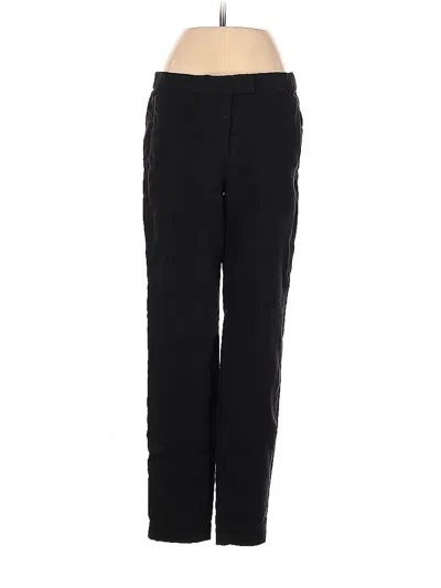 Pre-owned Jcrew Casual Pants In Black