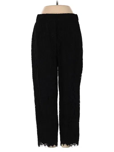 Pre-owned Jcrew Casual Pants In Black