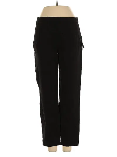 Pre-owned Jcrew Casual Pants In Black