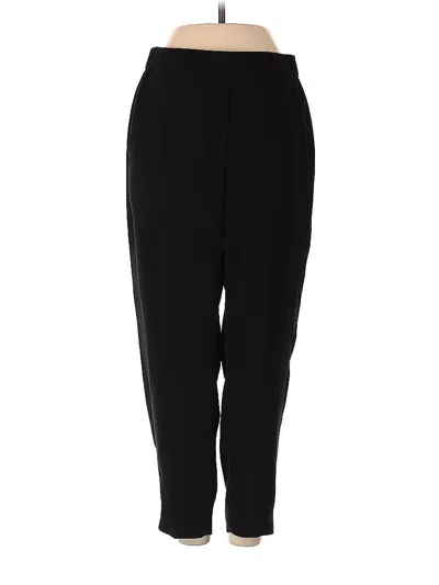 Pre-owned Jcrew Casual Pants In Black