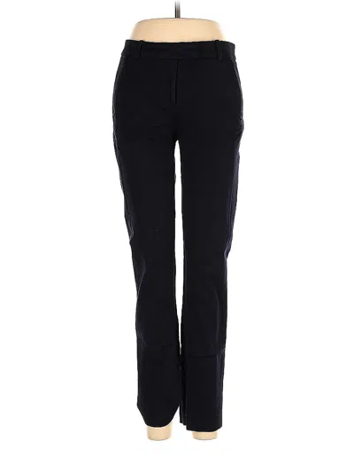 Pre-owned Jcrew Casual Pants In Black