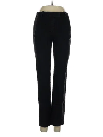 Pre-owned Jcrew Casual Pants In Black