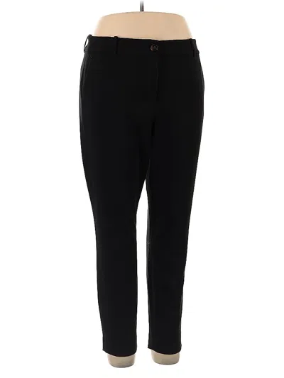 Pre-owned Jcrew Casual Pants In Black