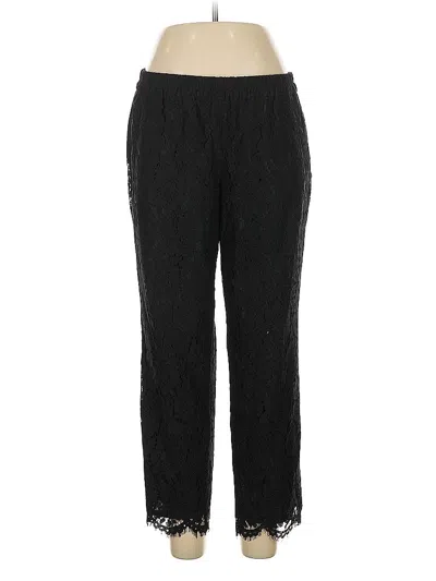 Pre-owned Jcrew Casual Pants In Black