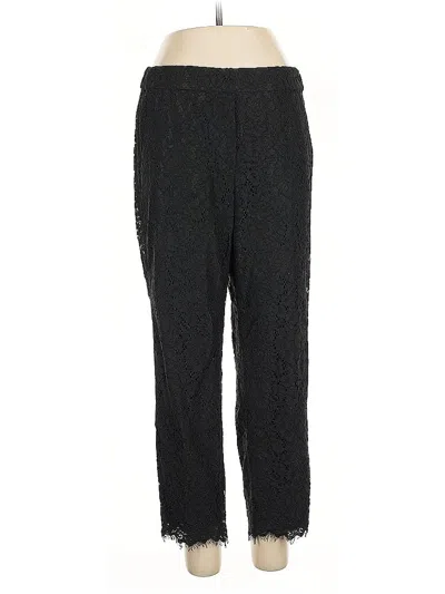 Pre-owned Jcrew Casual Pants In Black