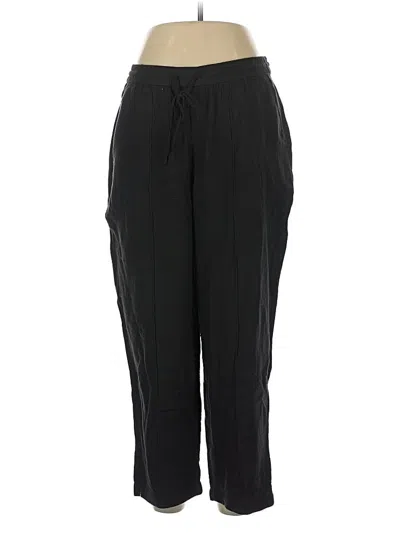 Pre-owned Jcrew Casual Pants In Black