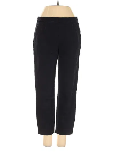 Pre-owned Jcrew Casual Pants In Black