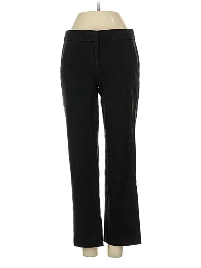 Pre-owned Jcrew Casual Pants In Black