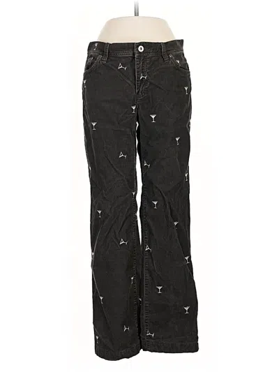 Pre-owned Jcrew Casual Pants In Black