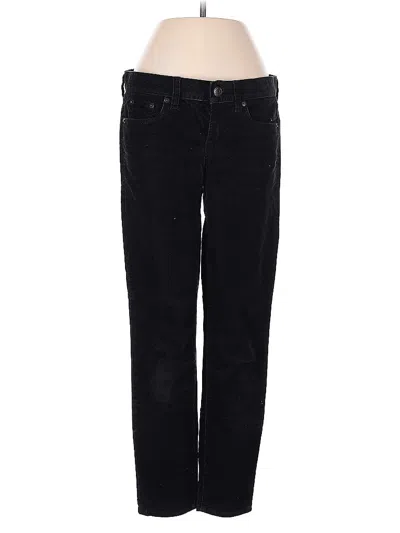 Pre-owned Jcrew Casual Pants In Black