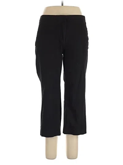 Pre-owned Jcrew Casual Pants In Black