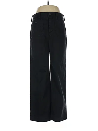 Pre-owned Jcrew Casual Pants In Black