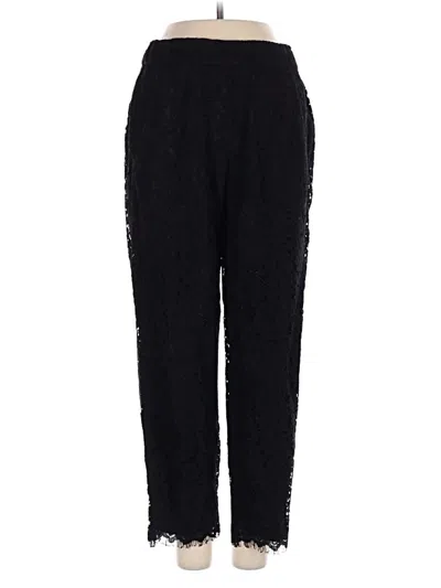 Pre-owned Jcrew Casual Pants In Black