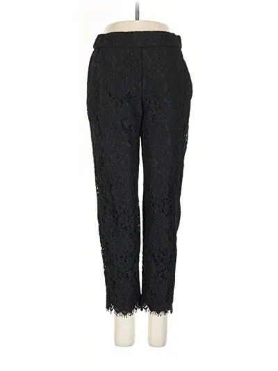 Pre-owned Jcrew Casual Pants In Black