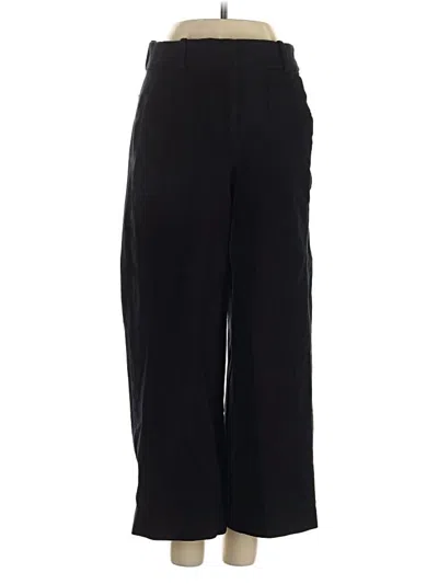 Pre-owned Jcrew Casual Pants In Black