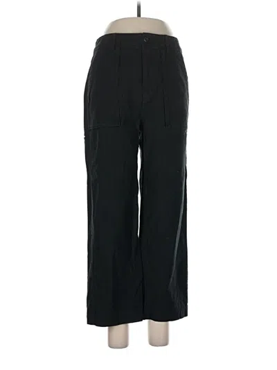 Pre-owned Jcrew Casual Pants In Black