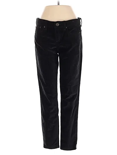 Pre-owned Jcrew Casual Pants In Black