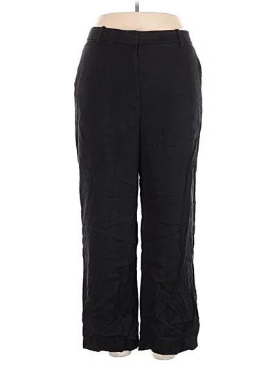 Pre-owned Jcrew Casual Pants In Black