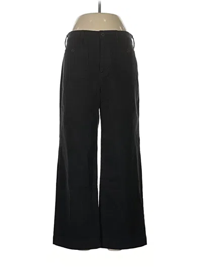 Pre-owned Jcrew Casual Pants In Black