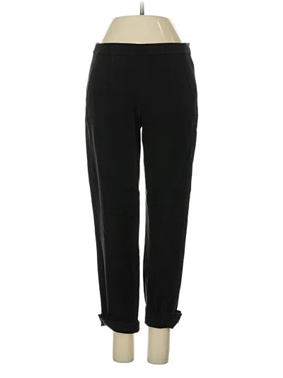Pre-owned Jcrew Casual Pants In Black