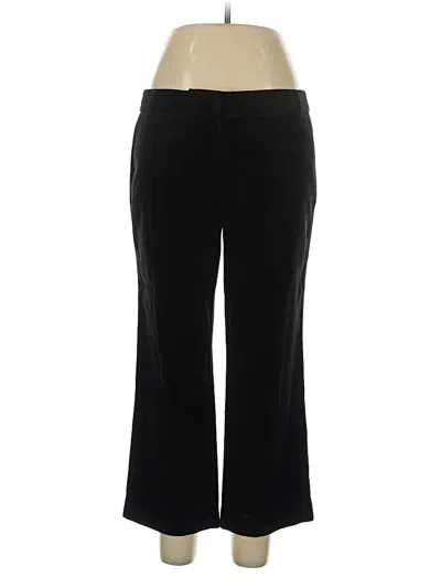 Pre-owned Jcrew Casual Pants In Black