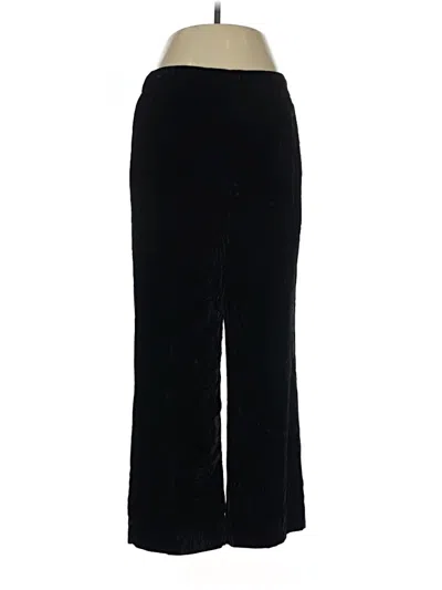 Pre-owned Jcrew Casual Pants In Black