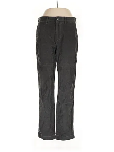 Pre-owned Jcrew Casual Pants In Black