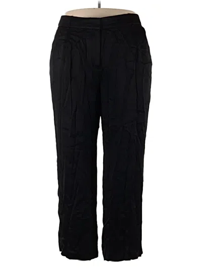 Pre-owned Jcrew Casual Pants In Black
