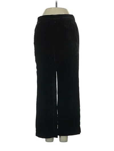 Pre-owned Jcrew Casual Pants In Black