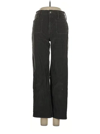 Pre-owned Jcrew Casual Pants In Black